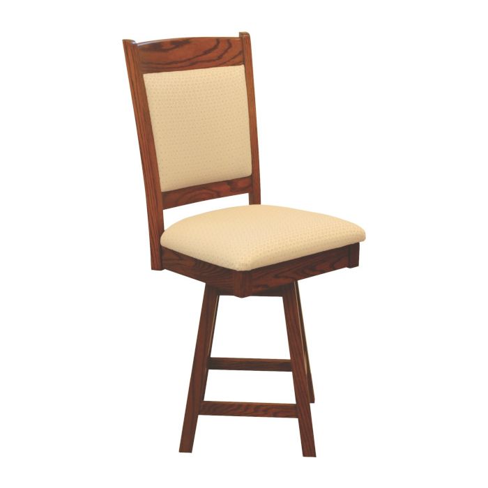 Franklin 24" Swivel Bar Chair w/ Fabric