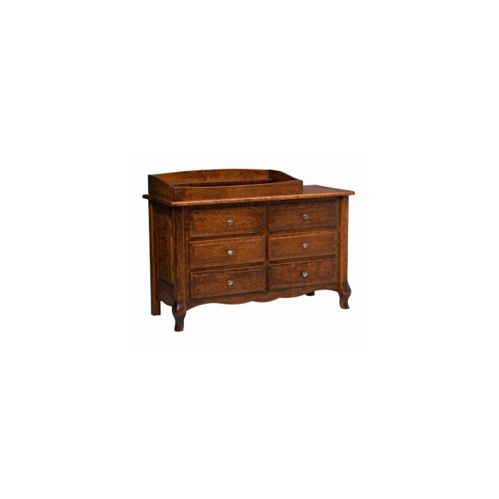 French Country 7 Drawer Dresser