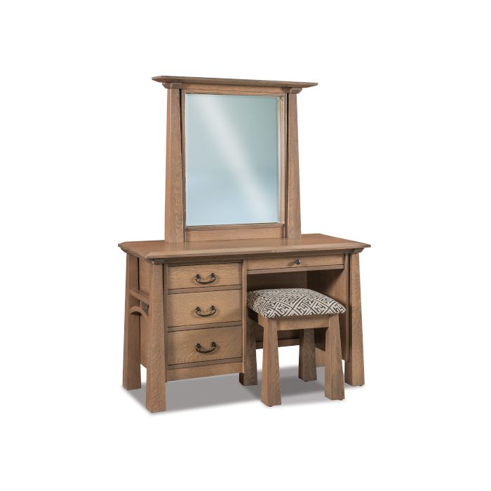 Artesa 4 Drawer Vanity Dresser And Mirror With Bench