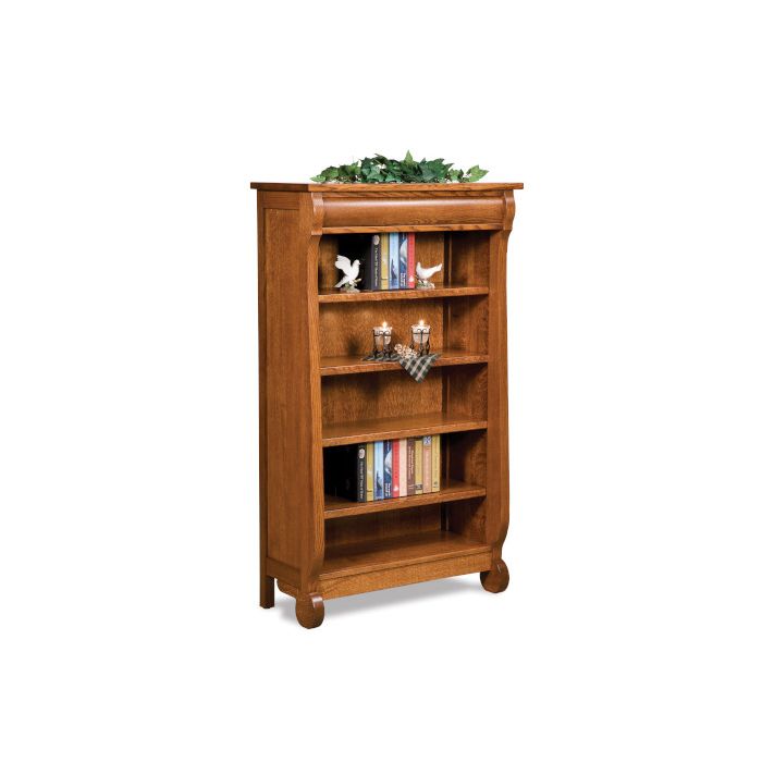 Old Classic Sleigh Bookcase