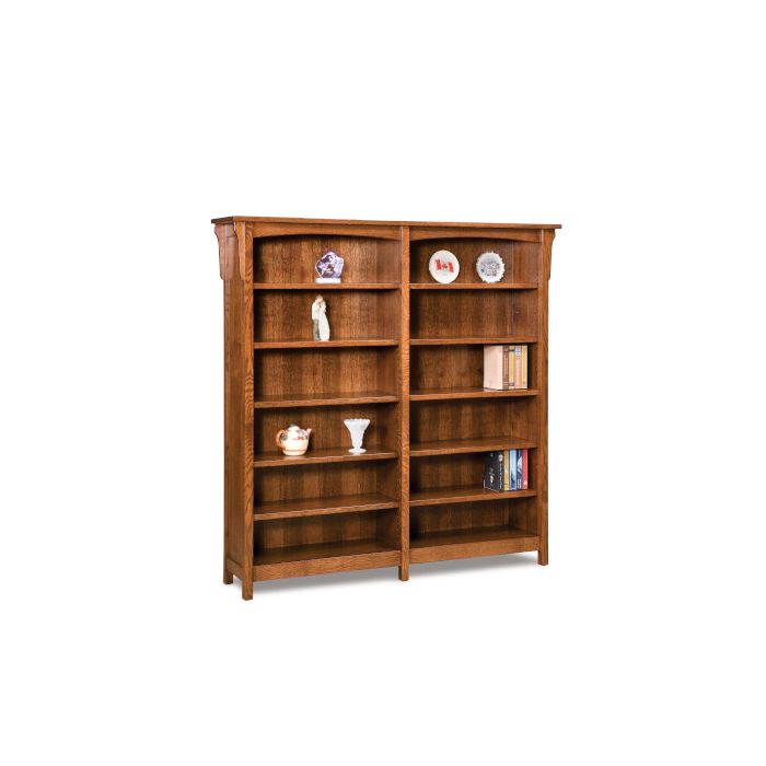 Bridger Mission Double Bookcase