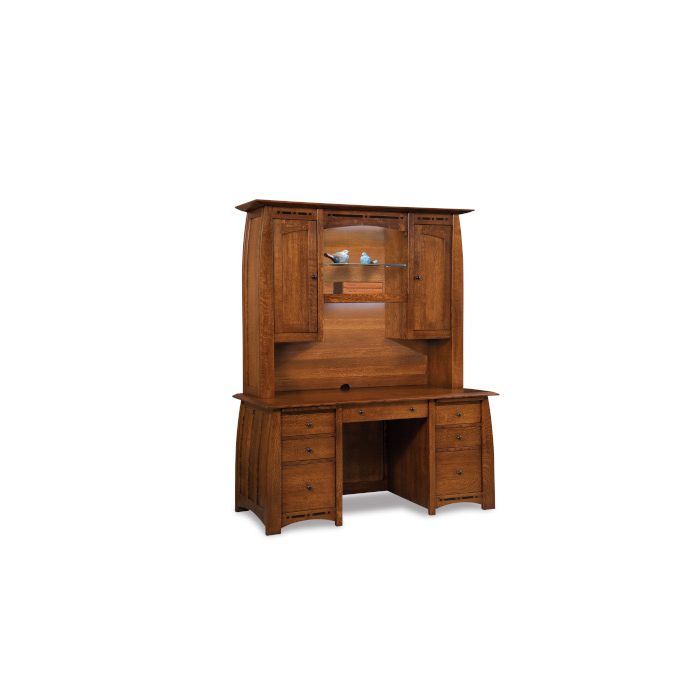Boulder Creek Desk & Hutch