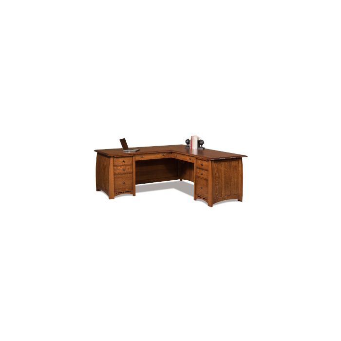 Boulder Creek L-Desk