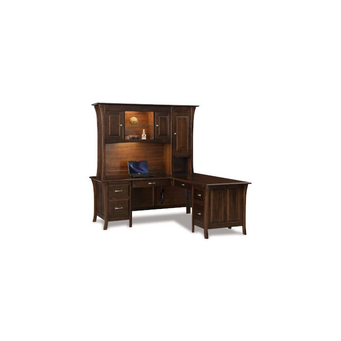 Ensenada L-Desk & Hutch