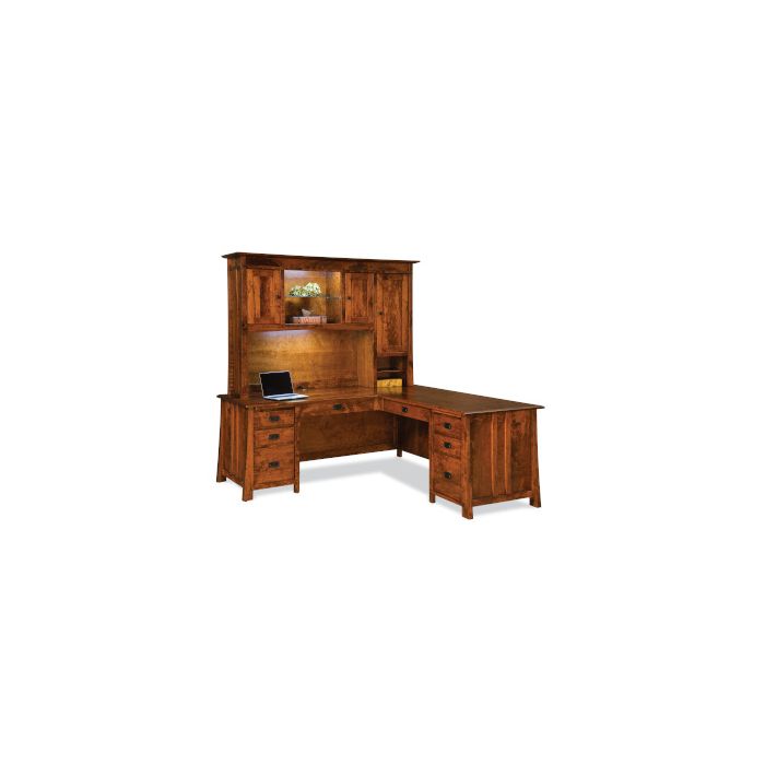 Grant L-Desk & Hutch