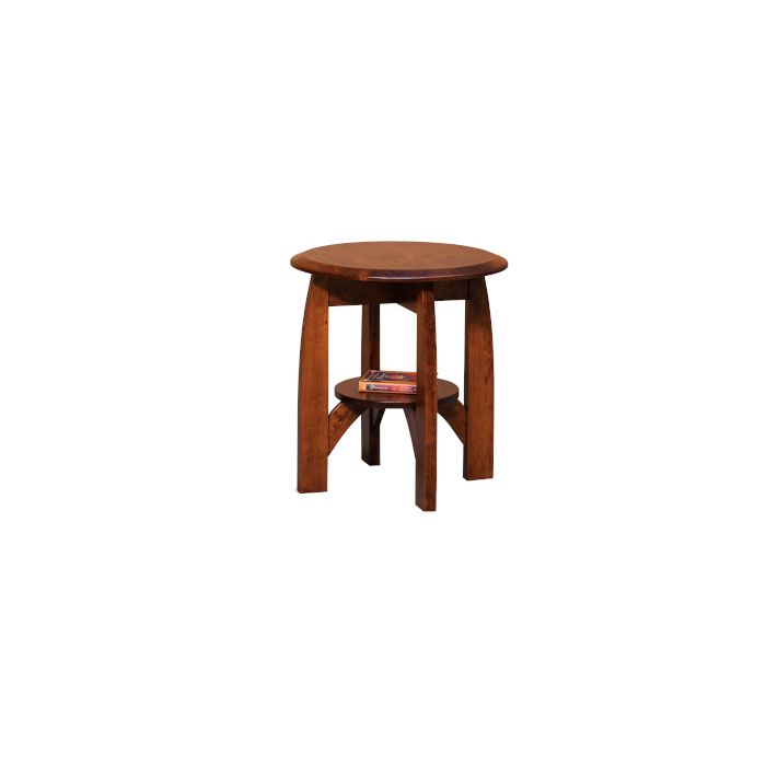 Boulder Creek Round End Table
