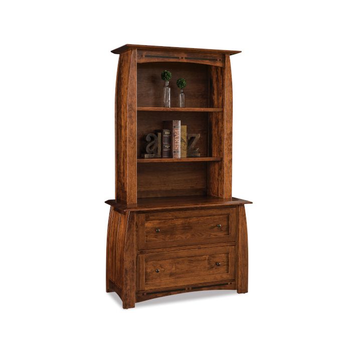 Boulder Creek Lateral File Cabinet & Hutch