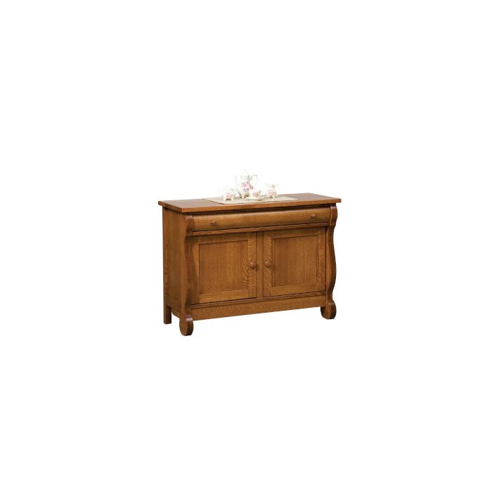 Old Classic Sleigh Enclosed Sofa Table
