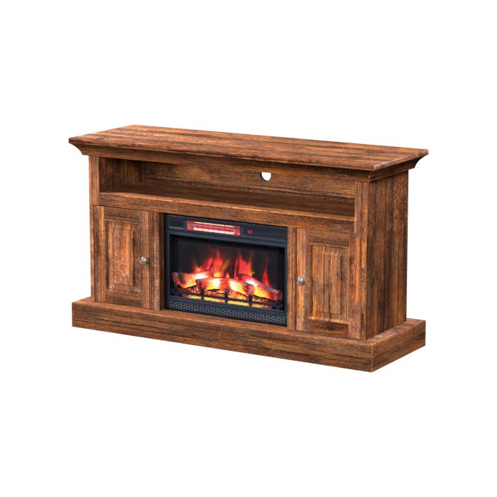 Hartford Media Console W/ Fireplace