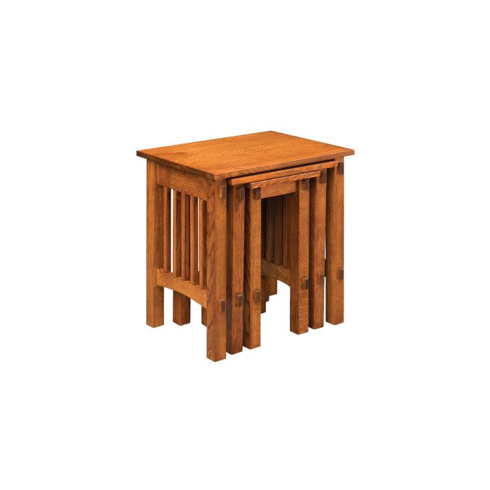 Deluxe Mission Nesting Tables