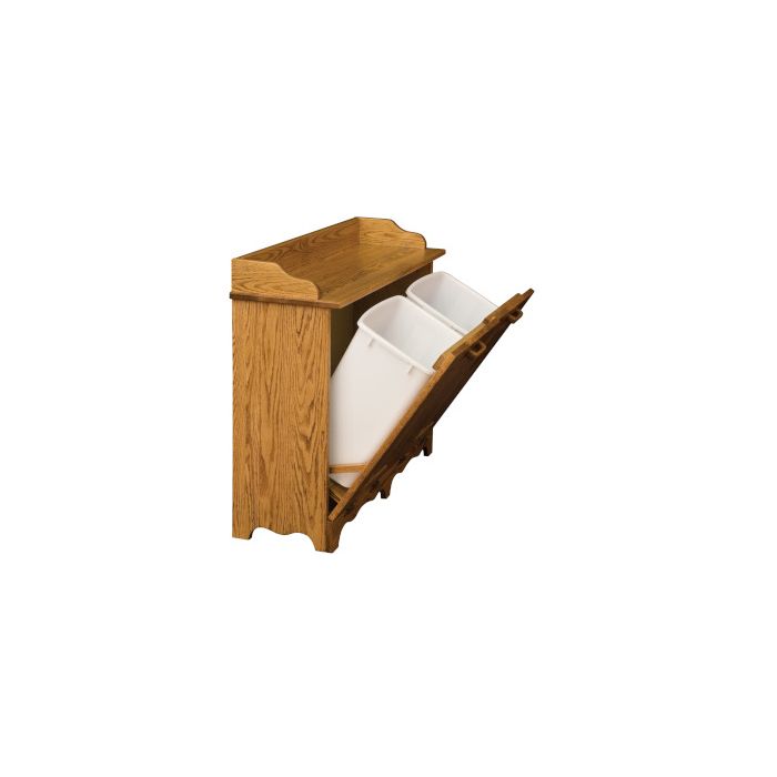 Double Tiltout Trash Bin