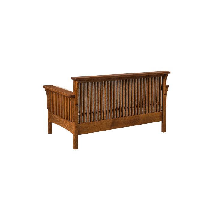 Highback Slat Loveseat