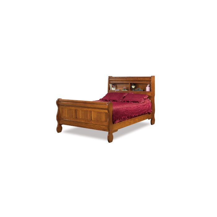 Old Classic Sleigh Bookcase Headboard