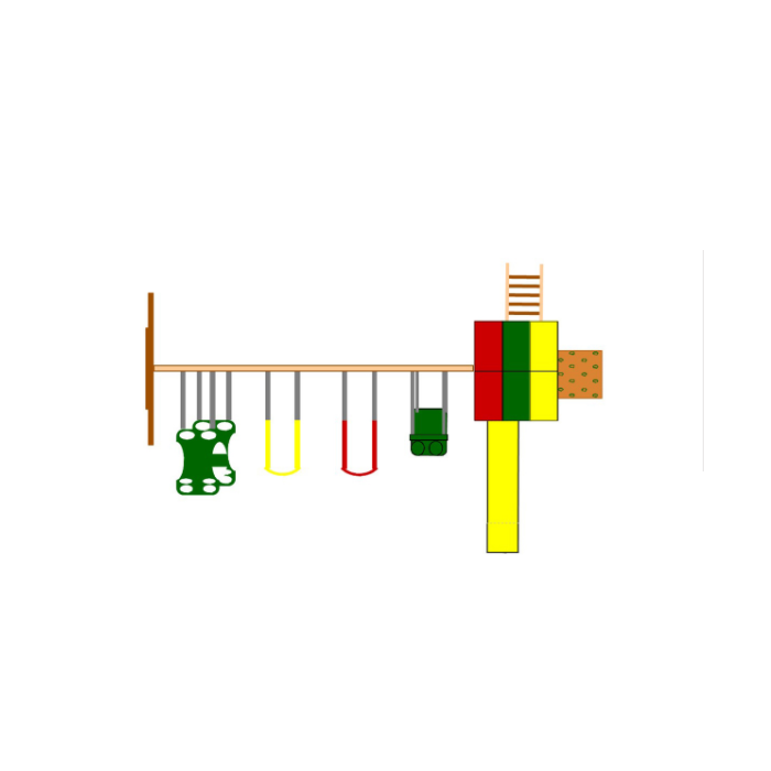 Jolly Retreat Swing Set