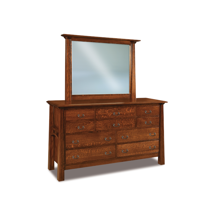 Artesa 10 Drawer Dresser And Mirror