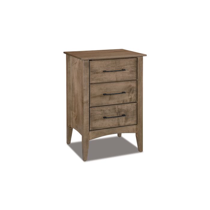 Atlantic 3 Drawer Nightstand