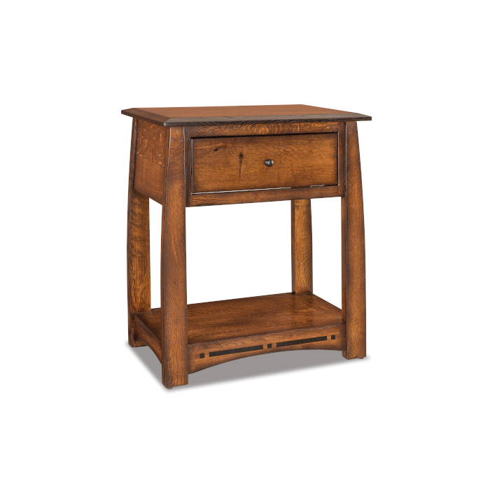 Boulder Creek 1 Drawer Nightstand