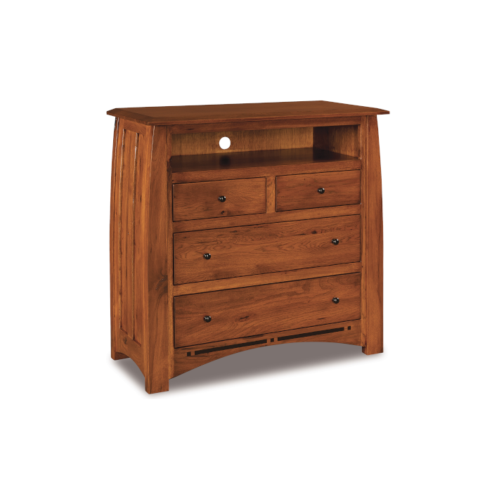 Boulder Creek 4 Drawer Media Chest