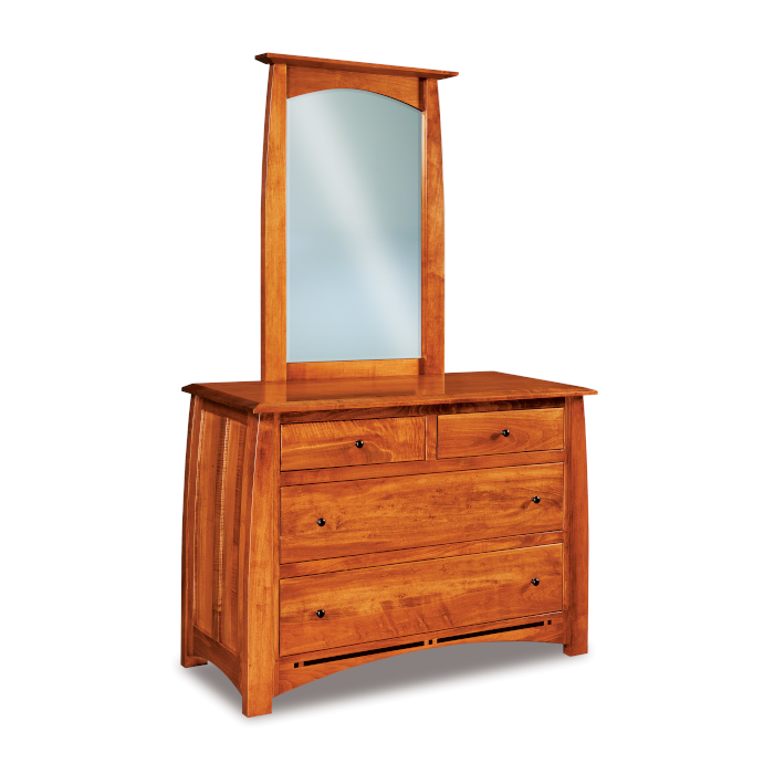 Boulder Creek 4 Drawer Dresser & Mirror