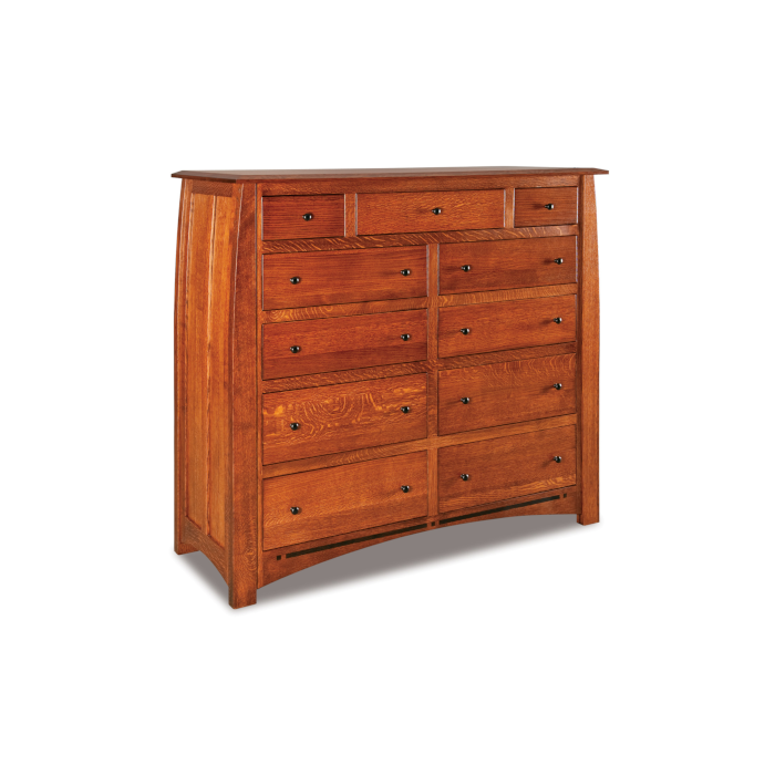 Boulder Creek 11 Drawer Double Chest