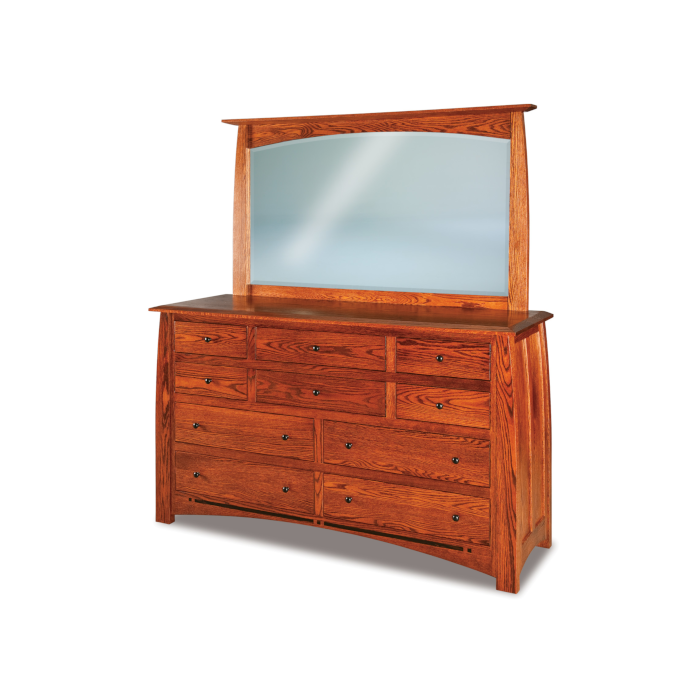 Boulder Creek 10 Drawer Dresser & Mirror