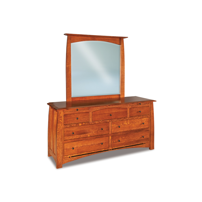 Boulder Creek 7 Drawer Dresser & Mirror