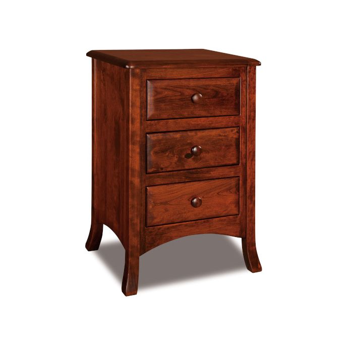 Carlisle 3 Drawer Nightstand