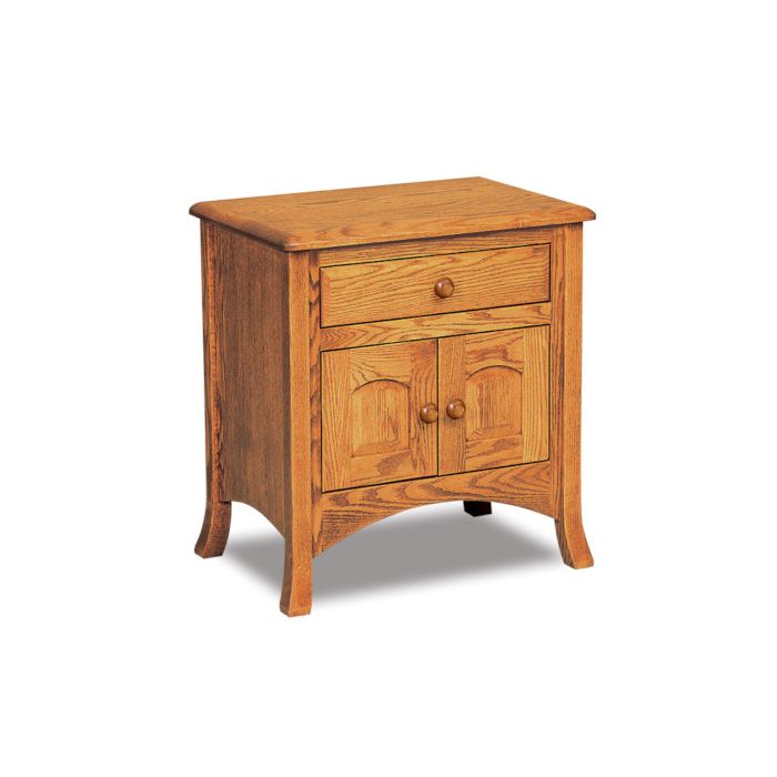 Carlisle 1 Drawer 2 Door Nightstand