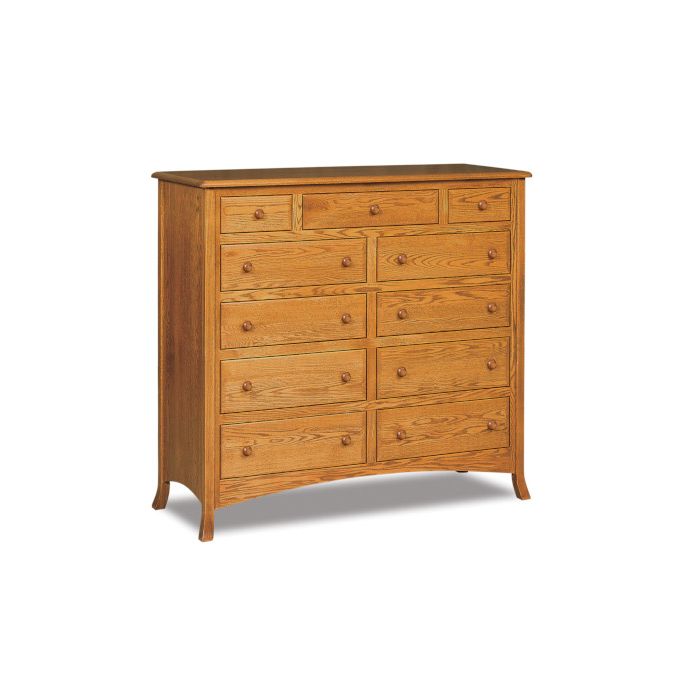 Carlisle 11 Drawer Double Chest