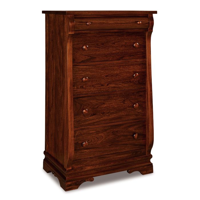 Chippewa Sleigh 5 Drawer Chest