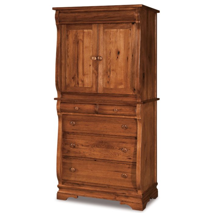 Chippewa Sleigh Armoire