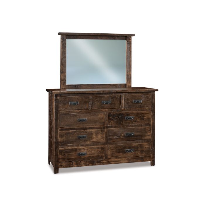 Dumont 9 Drawer Dresser & Mirror