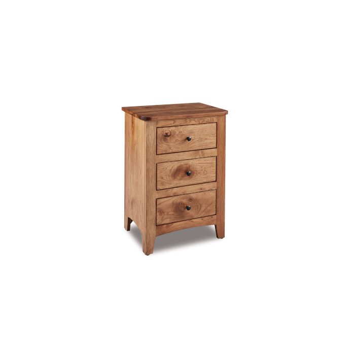 Simplicity Dover 3 Drawer Nightstand