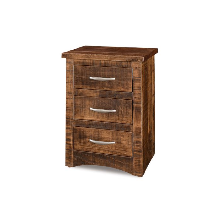 Denver 3 Drawer Nightstand