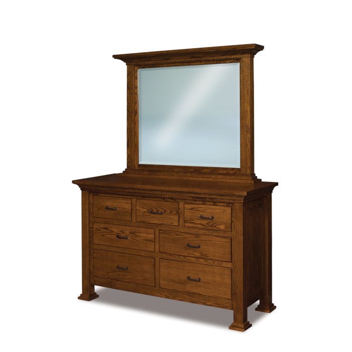 Empire 7 Drawer Dresser & Mirror