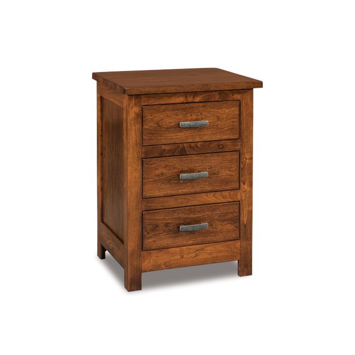 Flush Mission 3 Drawer Nightstand