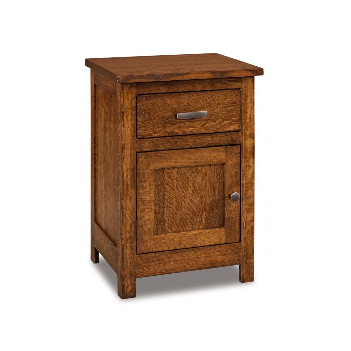 Flush Mission 1 Drawer 1 Door  Nightstand