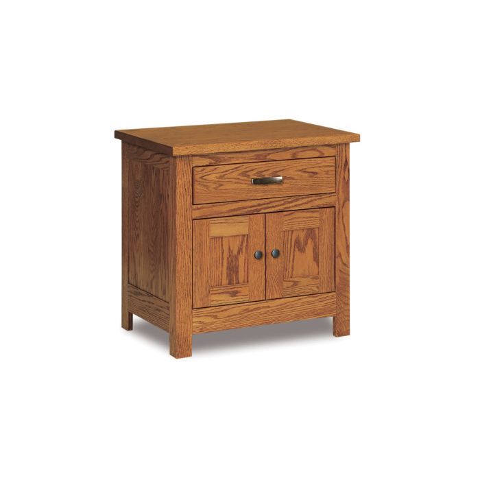 Flush Mission 1 Drawer 2 Door Nightstand