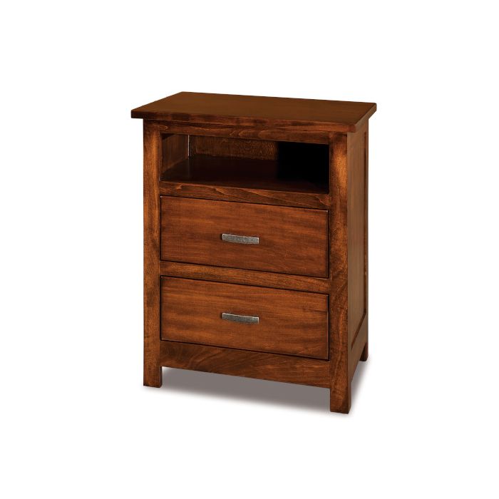 Flush Mission 2 Drawer Nightstand