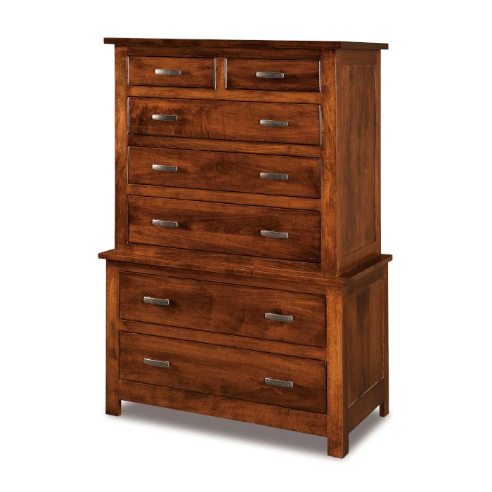 Flush Mission 7 Drawer Chest-on-Chest