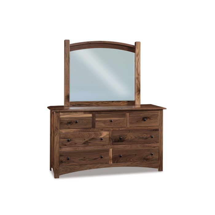 Finland 7 Drawer Dresser & Mirror