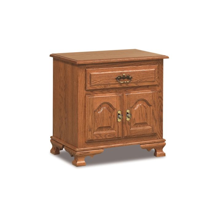 Heritage 1 Drawer 2 Door Nightstand