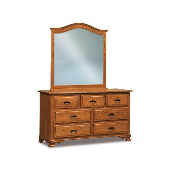 Heritage 7 Drawer Dresser & Mirror