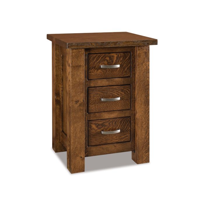 Heidi 3 Drawer Nightstand