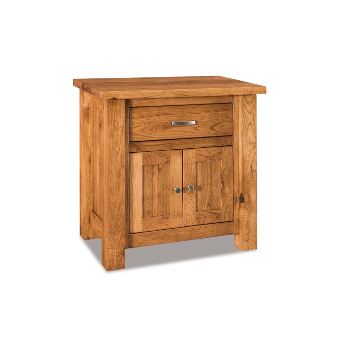 Heidi 1 Drawer 2 Door Nightstand