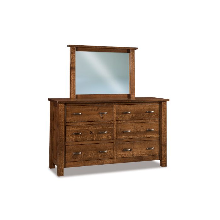 Heidi 6 Drawer Dresser & Mirror