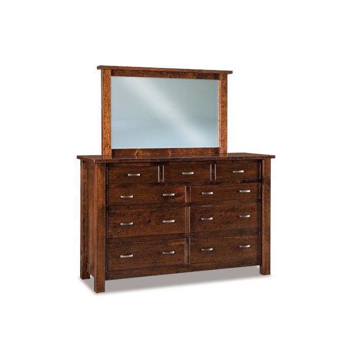 Heidi 9 Drawer Dresser & Mirror