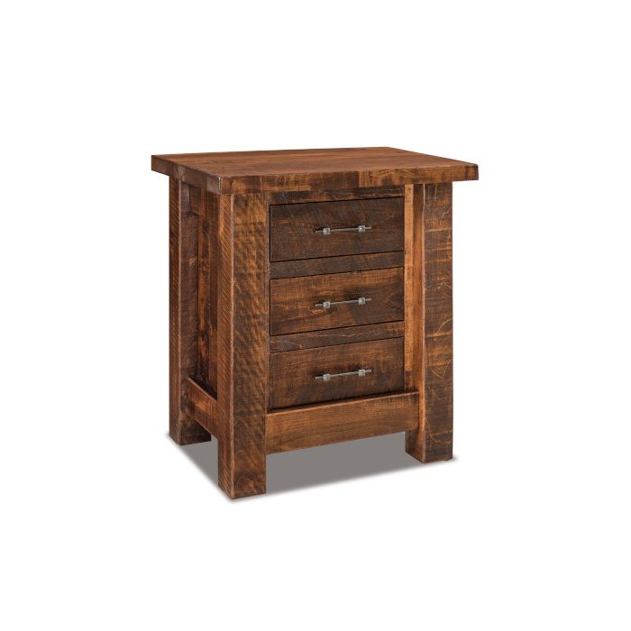 Houston 3 Drawer Nightstand