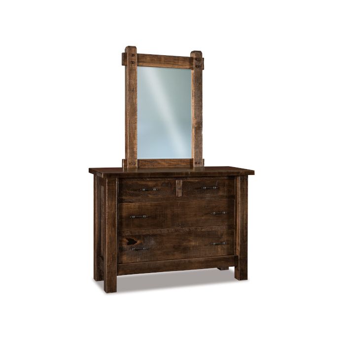 Houston 4 Drawer Dresser & Mirror