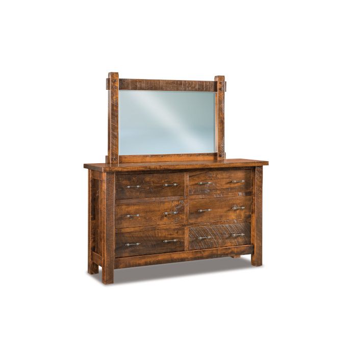 Houston 6 Drawer Dresser & Mirror